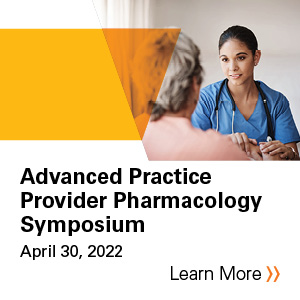 2022 Advanced Practice Provider Pharmacology Symposium Banner